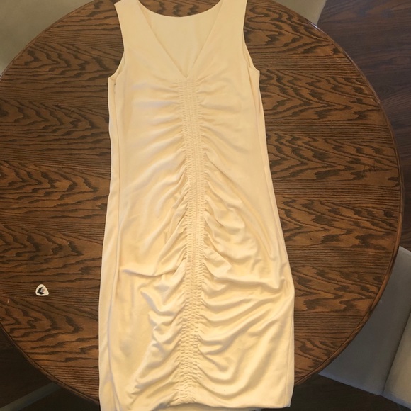 Akris Dress 100% Silk VBack Size 8 - Picture 2 of 8